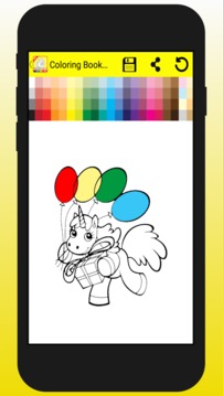 Coloring Book - Unicorn Drawing Game游戲截圖3