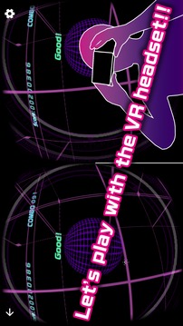 FuluBeatVR - Free Music Rhythm VR-Game游戲截圖1