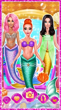 Mermaid Princess Chic Dress up游戲截圖4