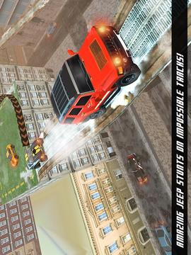 Extreme Jeep Stunts Driving: Jeep Car Stunt Racing游戲截圖5
