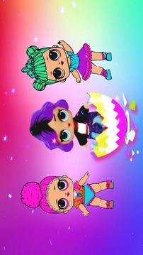 Lol Surprise Dolls Opening Eggs 2018游戲截圖2