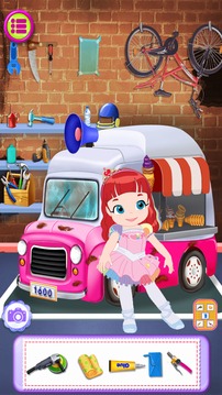 Ruby Ice Cream Rainbow Truck游戲截圖2