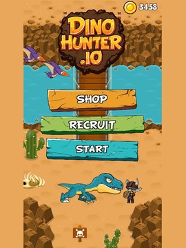 DinoHunter.io游戲截圖1