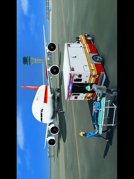 City Airplane Flight Simulator : Snow City Rescue游戲截圖5