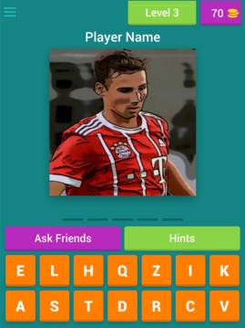 Bayern munich Player Quiz游戏截图1
