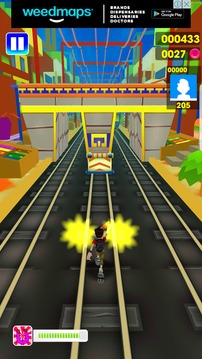 Subway Runner The City游戲截圖2