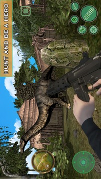 Real Dinosaur hunter: Survival game游戲截圖5
