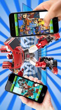 Puzzle Real Tobot Iron Fighter游戲截圖2