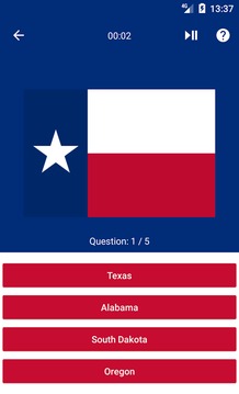 Flag Quiz USA游戏截图2