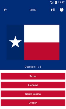 Flag Quiz USA游戲截圖2