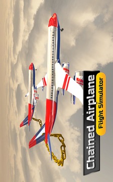 Chained Airplane Games - Flight Simulator Games 3D游戲截圖3