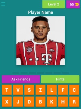 Bayern munich Player Quiz游戏截图2