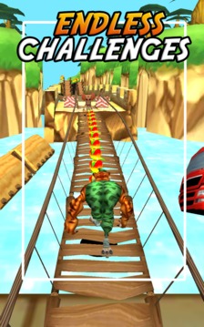 Crash Escape Jungle 3D - Bandicoot Run游戲截圖1