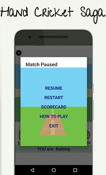 Hand Cricket Saga游戲截圖2