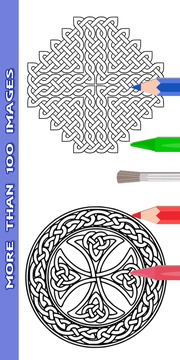 Mandala Coloring Book : Coloring Mandalas pages游戲截圖1