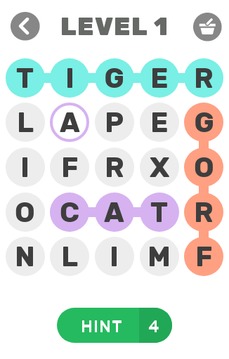 Word Search Easy Puzzle Games游戲截圖5