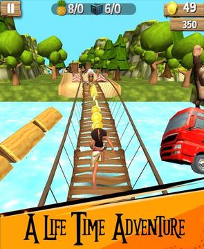 Princess Moana Run Adventure游戲截圖1