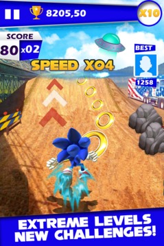 Sonic Speed Dash Adventures : Run Game 3D游戲截圖4