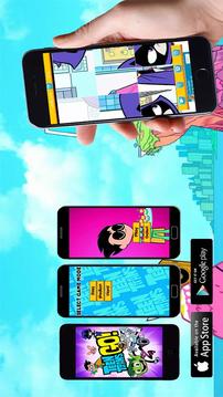 Super Teen Titans Puzzle Adventure游戲截圖2
