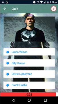Guess The Punisher Trivia Quiz游戲截圖3