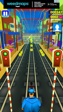 Subway Runner The City游戲截圖1