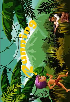 Mowgli Adventures The Jungle Kid Run 2018游戲截圖2