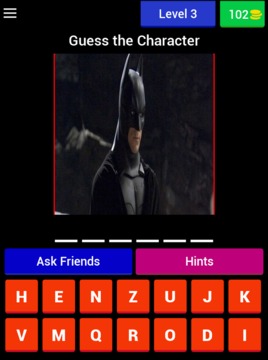 SUPERHEROES MOVIE QUIZ游戲截圖3