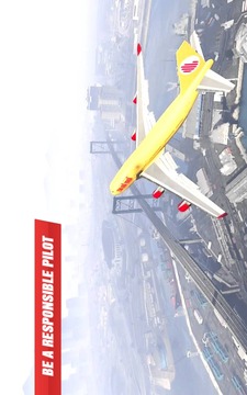 Fly Airplane Game: Real Jet Pilot Flight Simulator游戲截圖1