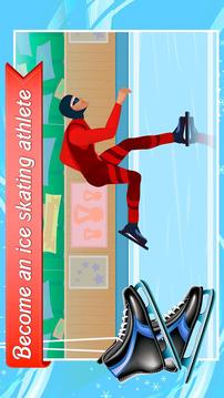 Speed Ice Skating Sports Contest Simulator游戲截圖4