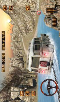 越野泥漿汽車拖車：6x6自旋輪胎游戲截圖1