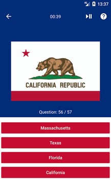 Flag Quiz USA游戲截圖3
