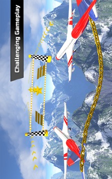 Chained Airplane Games - Flight Simulator Games 3D游戲截圖1