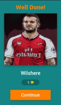 Arsenal Player Quiz游戲截圖4