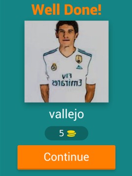 Real Madrid Player Quiz游戲截圖2