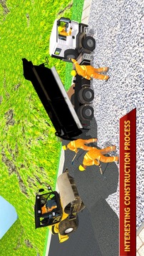 Metro Bus Road Builder Simulator游戏截图5