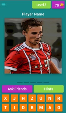 Bayern munich Player Quiz游戏截图4