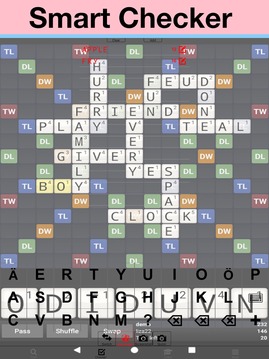 Finnish Wordfeud Cheat游戲截圖4