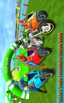 New Superhero Bike Racer Simulator游戲截圖4