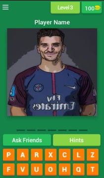 Guess PSG Players游戲截圖2
