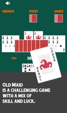 Old Maid Free Card Game游戲截圖3