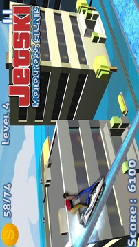 Jetski MotoCross Stunt Race - Jetski Diving Games游戲截圖4