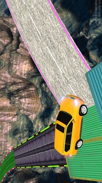 Prado Drive Mid Air Ramps: Sky Tracks 3D Game游戲截圖3