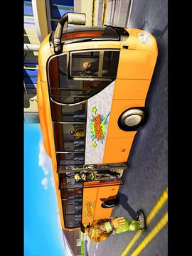 Superhero Mega Bus Transport Simulator游戲截圖1