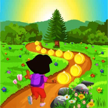 Temple Princess Dora Jungle Servival Run 3D游戲截圖1