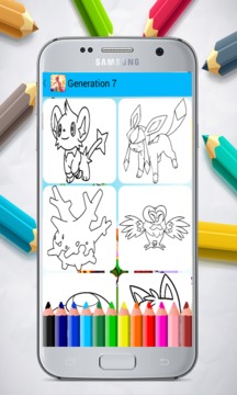 Coloring Book for Pokemo游戲截圖3