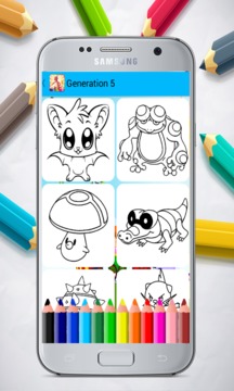 Coloring Book for Pokemo游戲截圖4