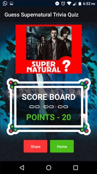 Guess Supernatural Trivia Quiz游戲截圖1