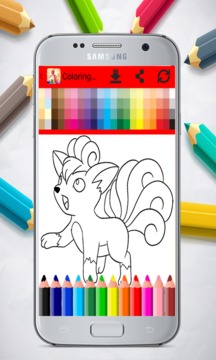 Coloring Book for Pokemo游戲截圖1