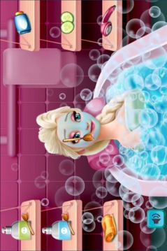 Ice Queen Beauty Bathroom游戏截图2