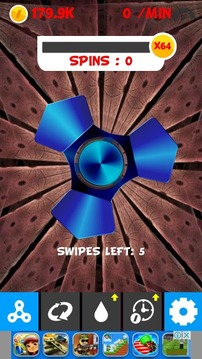 Free Fidget Spinner Simulator游戲截圖1